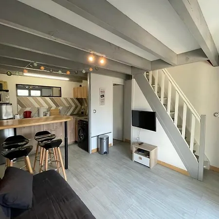 Patio A 20m De La Avec Terrasse Et Parking - Fr-1-413-159 ヴィラ カップブルトン